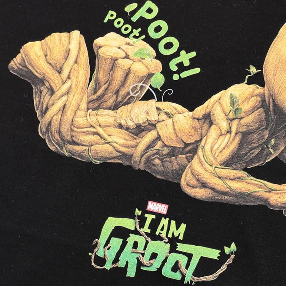 Amazon | [EVERSOUL] マーベル Tシャツ 半袖 GROOT グルート